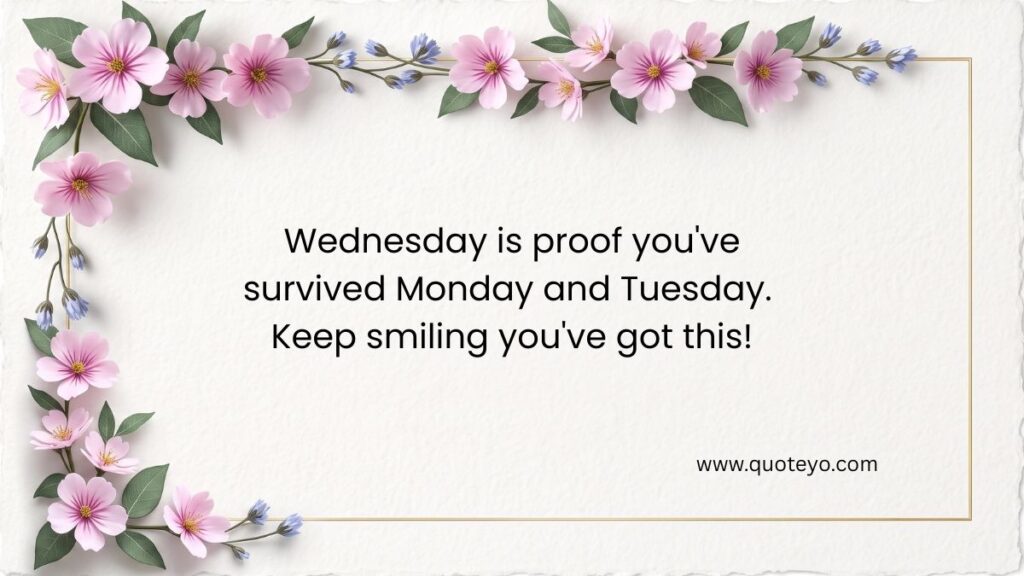 positive funny wednesday quotes