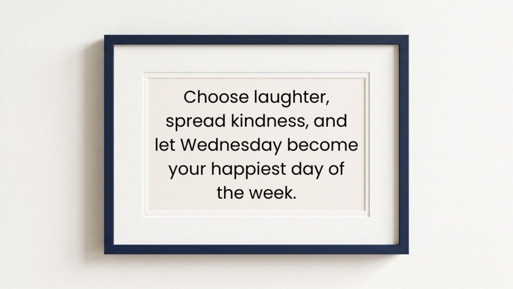 positive funny wednesday quotes