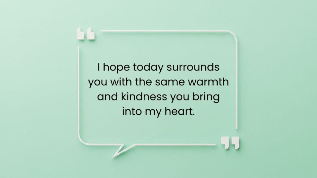 good morning paragraphs to her
