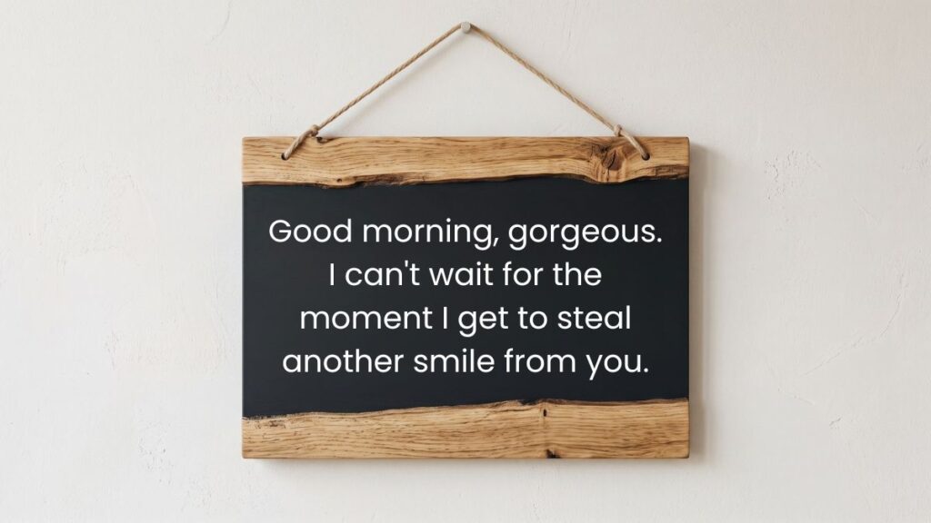 good morning paragraphs to her