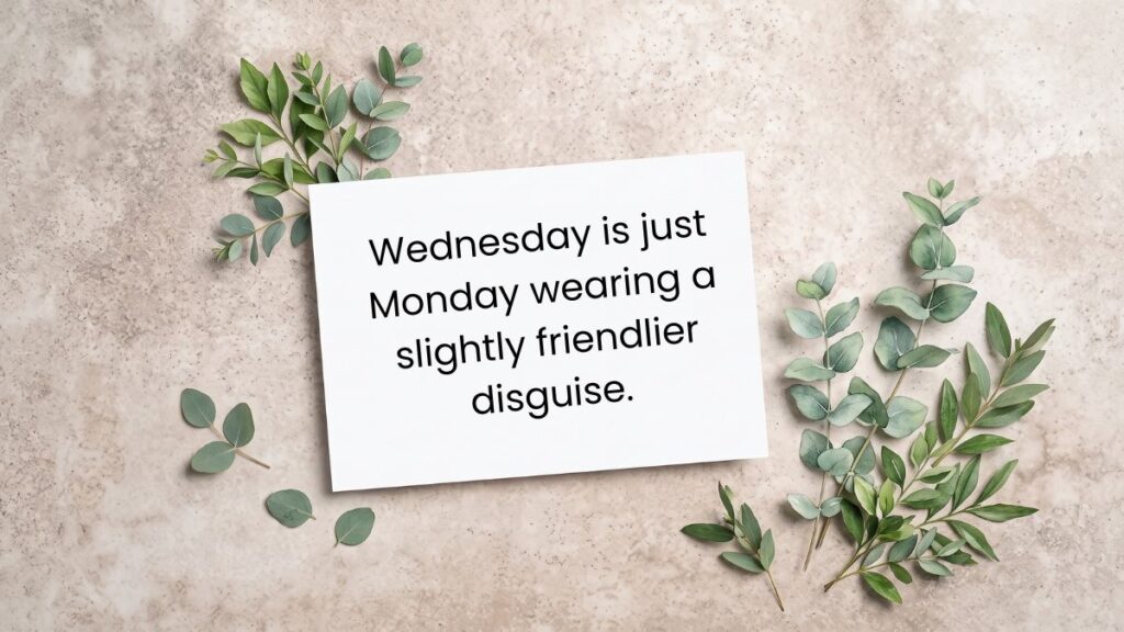 positive funny wednesday quotes