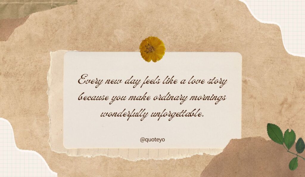 lovely good morning message for her