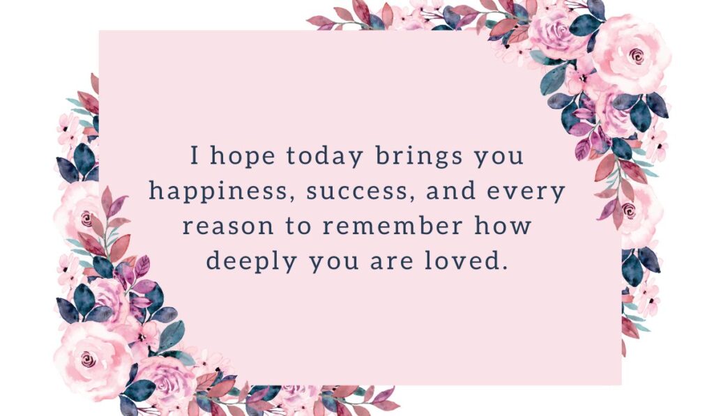 lovely good morning message for her