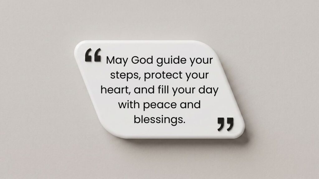 Minimalist card with a black bird illustration offering encouragement to make it a great day.