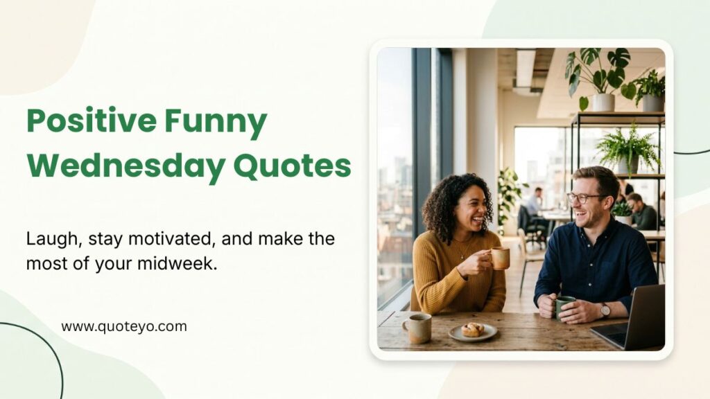 positive funny wednesday quotes