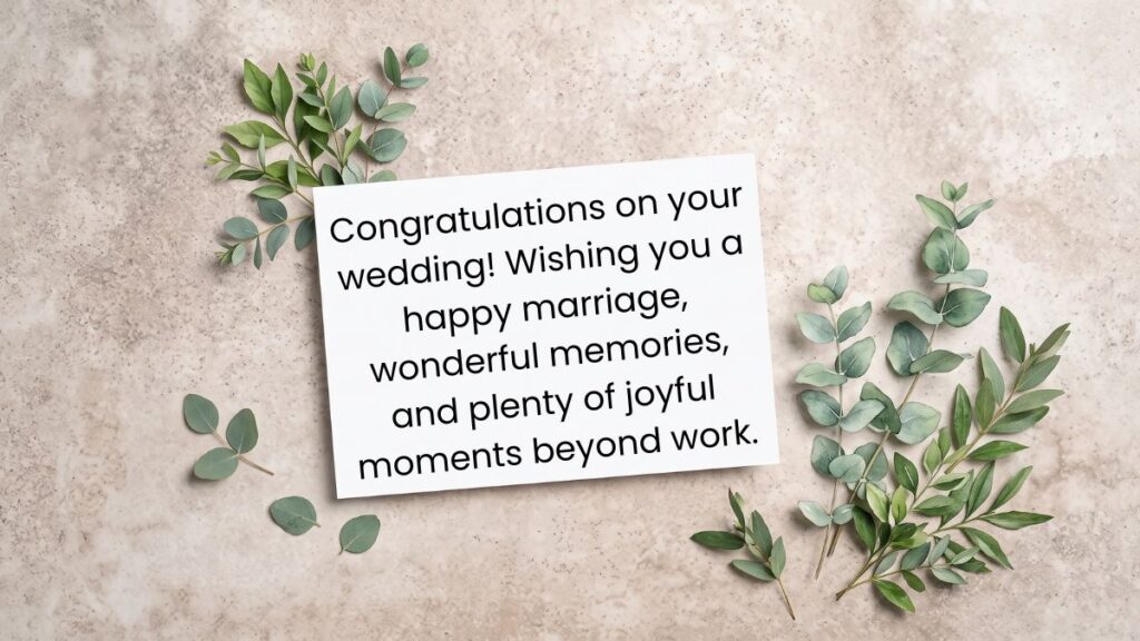 wedding wishes