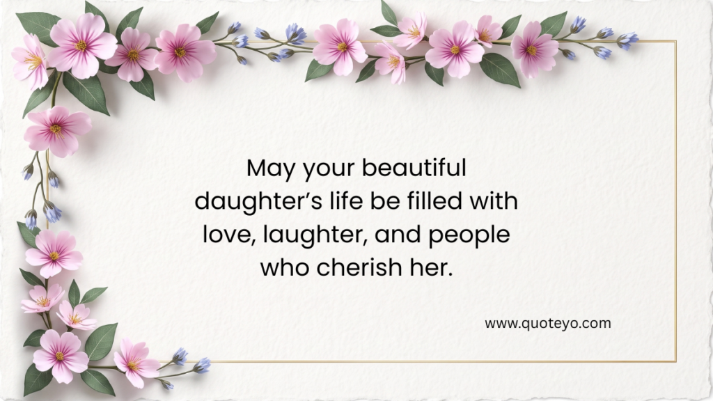Heartfelt wishes for a newborn baby girl
